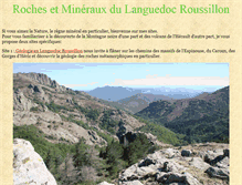 Tablet Screenshot of mineraux-dmarmet.com